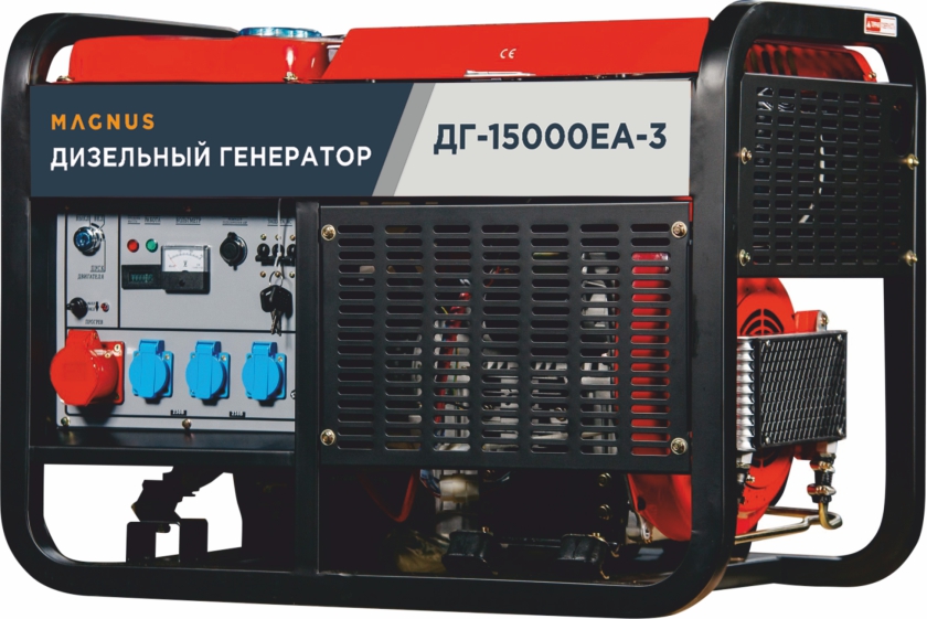 Генератор дизельный Magnus ДГ15000EA-3 с возм. подкл. ATS в Грозном